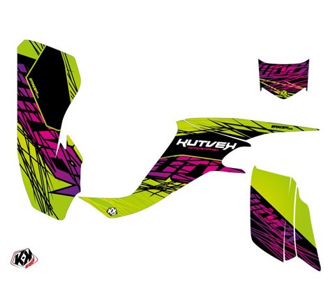 Kit Déco Quad Eraser Kawasaki 400 KFX Vert (2004-2006)
