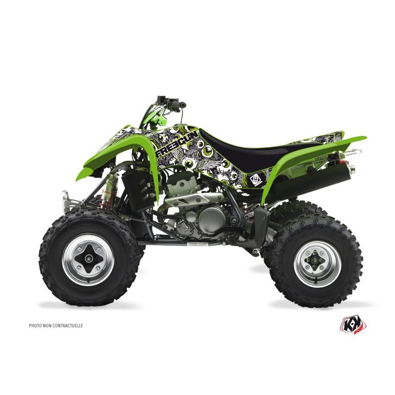 Kit Déco Quad Freegun Eyed Kawasaki 400 KFX Vert (2004-2006)