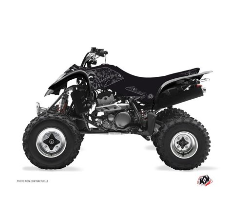 Kit Déco Quad Zombies Dark Kawasaki 400 KFX Noir (2004-2006)