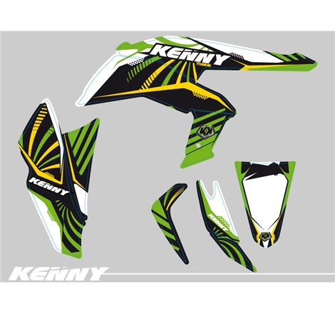 Kit Déco Quad Kenny Kawasaki 450 KFX (2007-2017)
