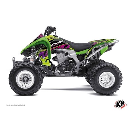 Kit Déco Quad Eraser Kawasaki 450 KFX Vert (2007-2017)