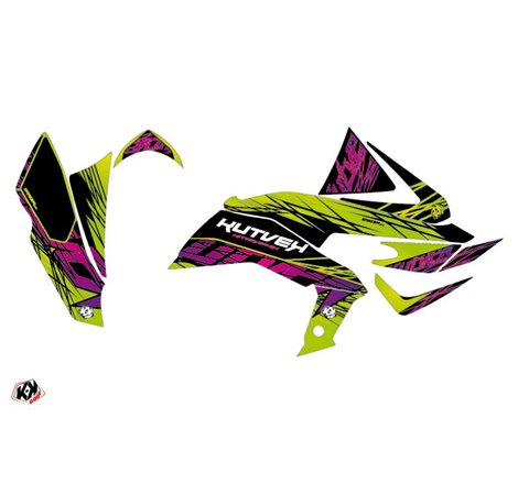 Kit Déco Quad Eraser Kawasaki 450 KFX Vert (2007-2017)