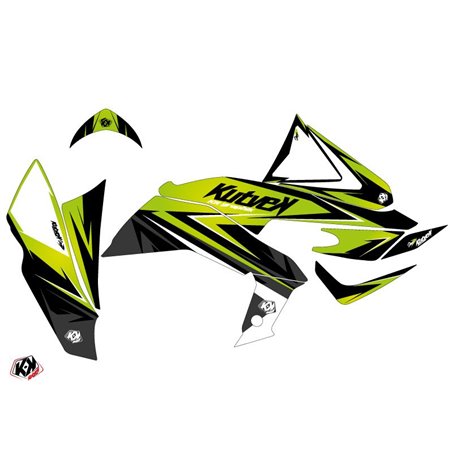 Kit Déco Quad Stage Kawasaki 450 KFX Vert (2007-2017)