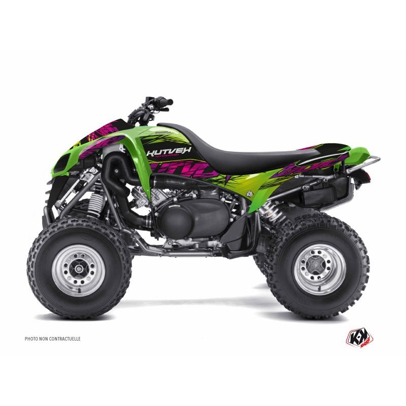 Kit Déco Quad Eraser Kawasaki 700 KFX Vert (2007-2014)