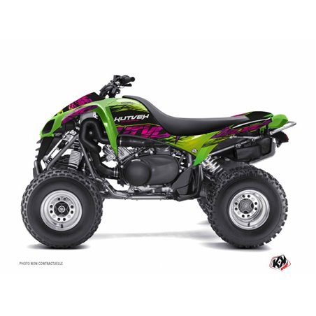Kit Déco Quad Eraser Kawasaki 700 KFX Vert (2007-2014)