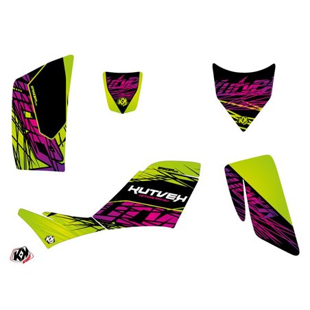 Kit Déco Quad Eraser Kawasaki 700 KFX Vert (2007-2014)
