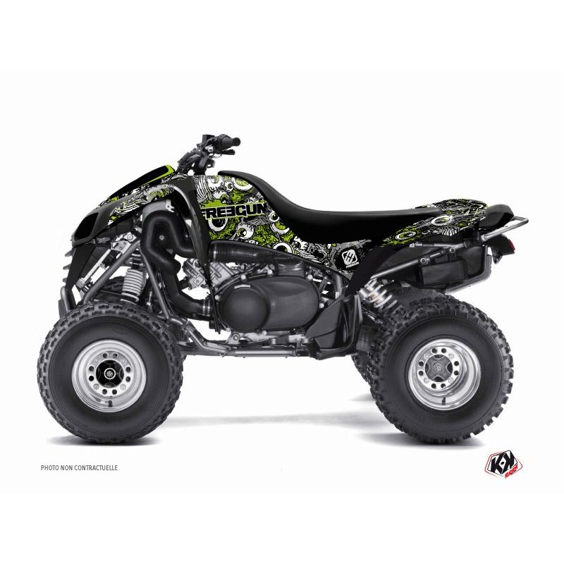 Kit Déco Quad Freegun Eyed Kawasaki 700 KFX Vert (2007-2014)