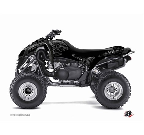 Kit Déco Quad Zombies Dark Kawasaki 700 KFX Noir (2007-2014)