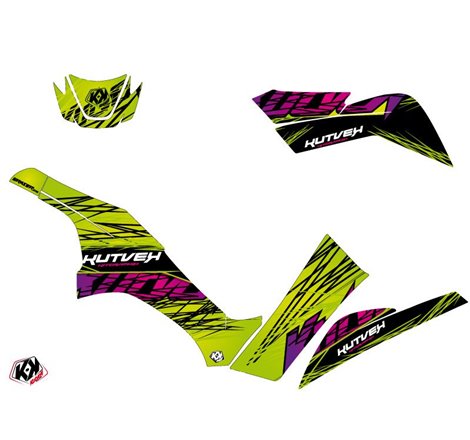 Kit Déco Quad Eraser Kawasaki 650 KVF Vert (2007-2011)