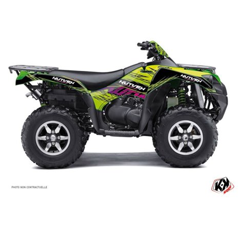 Kit Déco Quad Eraser Kawasaki 750 KVF Vert (2012-2023)