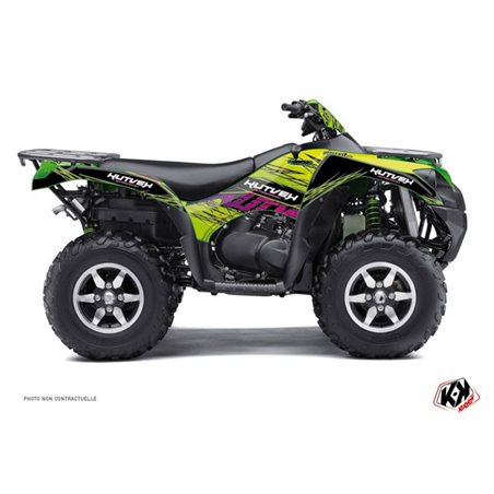 Kit Déco Quad Eraser Kawasaki 750 KVF Vert (2012-2023)