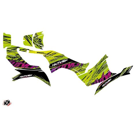 Kit Déco Quad Eraser Kawasaki 750 KVF Vert (2012-2023)