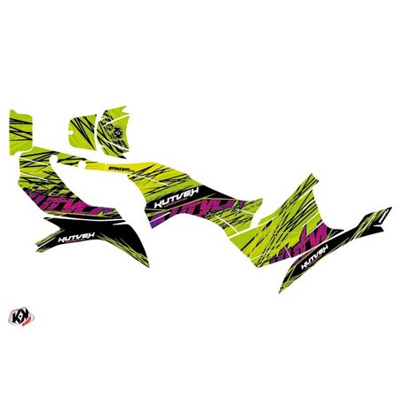 Kit Déco Quad Eraser Kawasaki 750 KVF Vert (2012-2023)