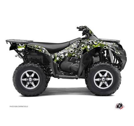 Kit Déco Quad Freegun Eyed Kawasaki 750 KVF Vert (2012-2023)