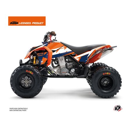 Kit Déco Quad Gravity KTM 450-525 SX Bleu (2009-2013)