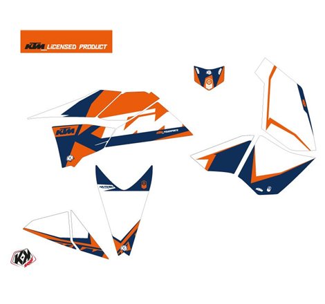 Kit Déco Quad Gravity KTM 450-525 SX Bleu (2009-2013)