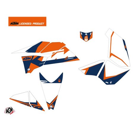 Kit Déco Quad Gravity KTM 450-525 SX Bleu (2009-2013)