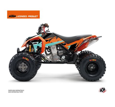 Kit Déco Quad Gravity KTM 450-525 SX Vert (2009-2013)