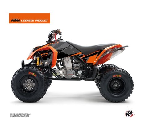 Kit Déco Quad Gravity KTM 450-525 SX Orange (2009-2013)