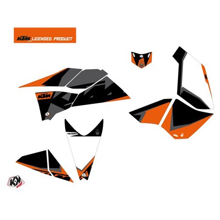 Kit Déco Quad Gravity KTM 450-525 SX Orange (2009-2013)