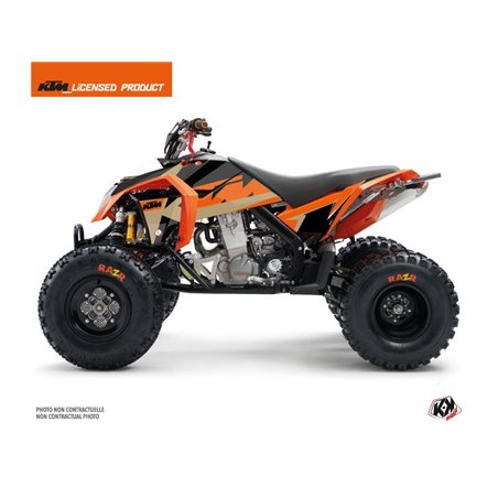 Kit Déco Quad Gravity KTM 450-525 SX Orange Sable (2009-2013)