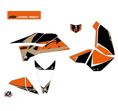 Kit Déco Quad Gravity KTM 450-525 SX Orange Sable (2009-2013)