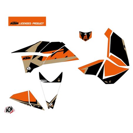 Kit Déco Quad Gravity KTM 450-525 SX Orange Sable (2009-2013)