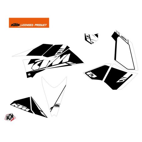 Kit Déco Quad Reflex KTM 450-525 SX Blanc (2009-2013)