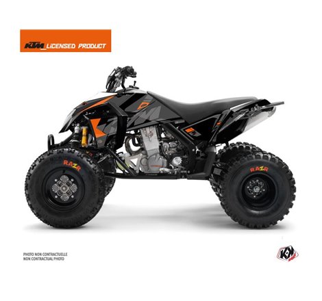 Kit Déco Quad Reflex KTM 450-525 SX Noir (2009-2013)