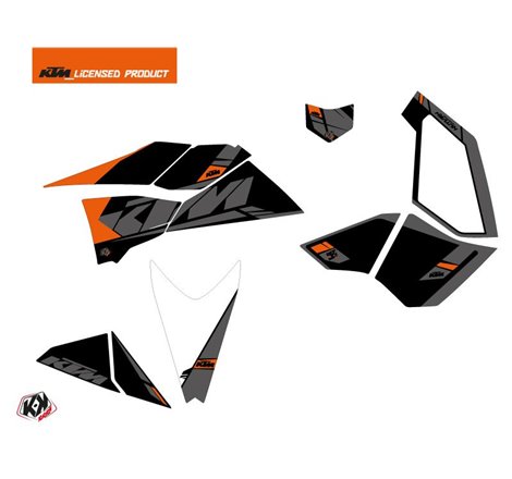 Kit Déco Quad Reflex KTM 450-525 SX Noir (2009-2013)