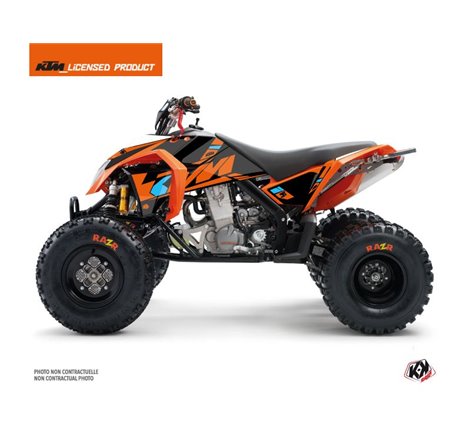 Kit Déco Quad Reflex KTM 450-525 SX Orange (2009-2013)