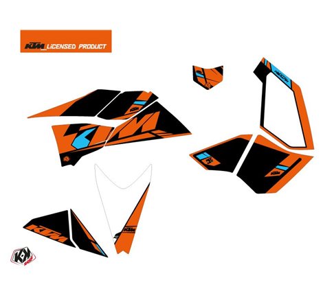 Kit Déco Quad Reflex KTM 450-525 SX Orange (2009-2013)