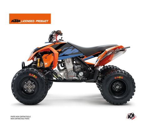 Kit Déco Quad Skyline KTM 450-525 SX Bleu (2009-2013)