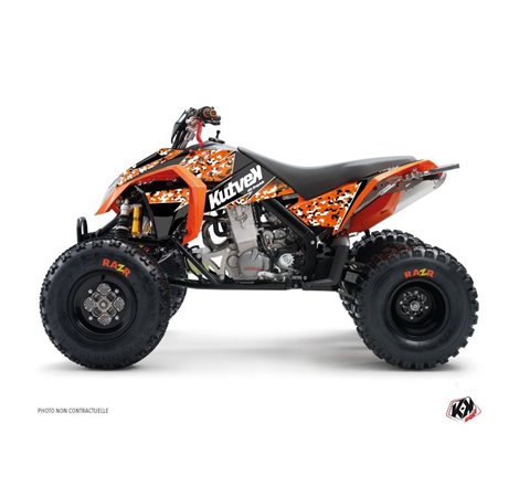 Kit Déco Quad Predator KTM 450-525 SX Orange (2009-2013)