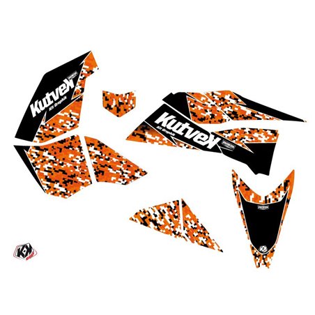 Kit Déco Quad Predator KTM 450-525 SX Orange (2009-2013)