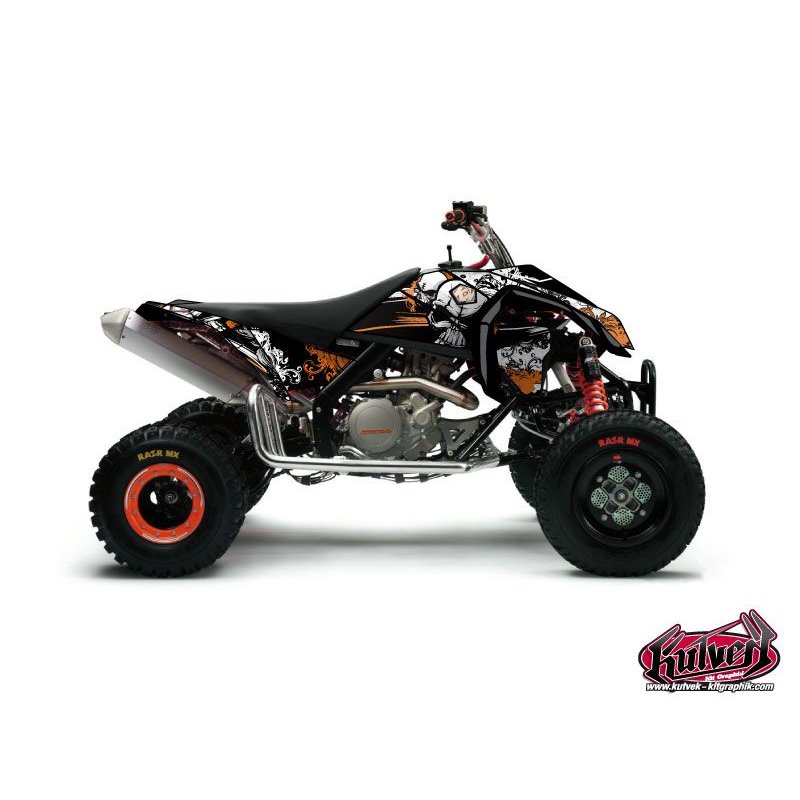 Kit Déco Quad Trash KTM 450-525 SX Noir Orange (2009-2013)