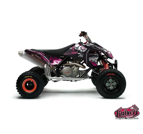 Kit Déco Quad Trash KTM 450-525 SX Noir Rose (2009-2013)