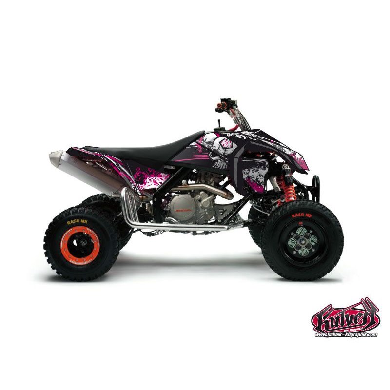 Kit Déco Quad Trash KTM 450-525 SX Noir Rose (2009-2013)