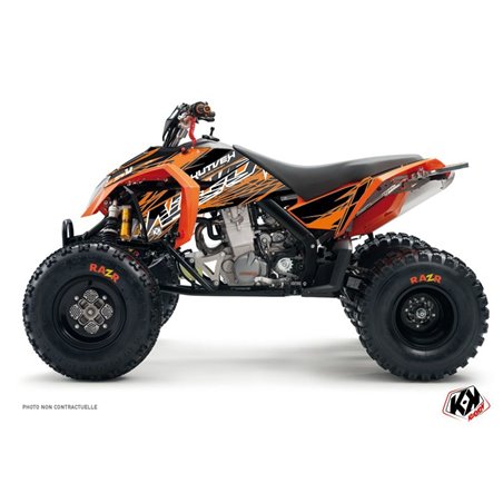 Kit Déco Quad Eraser KTM 450-525 SX Orange Noir (2009-2013)