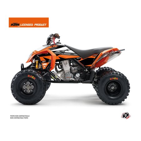 Kit Déco Quad Rift KTM 450-525 SX Orange Noir (2009-2013)