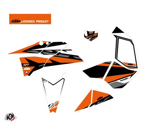 Kit Déco Quad Rift KTM 450-525 SX Orange Noir (2009-2013)