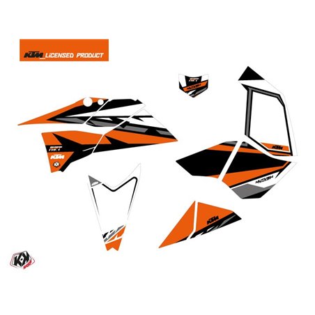 Kit Déco Quad Rift KTM 450-525 SX Orange Noir (2009-2013)