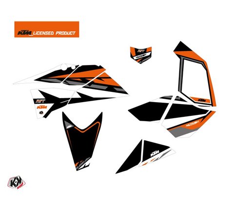 Kit Déco Quad Rift KTM 450-525 SX Noir Orange (2009-2013)