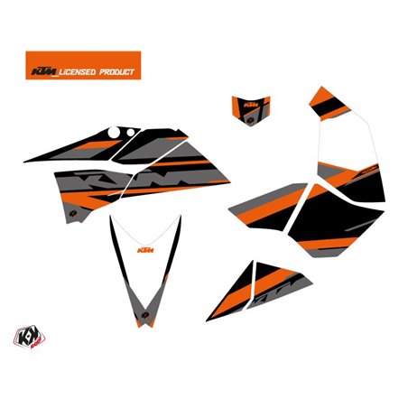 Kit Déco Quad Breakout KTM 450-525 SX Noir Orange (2009-2013)