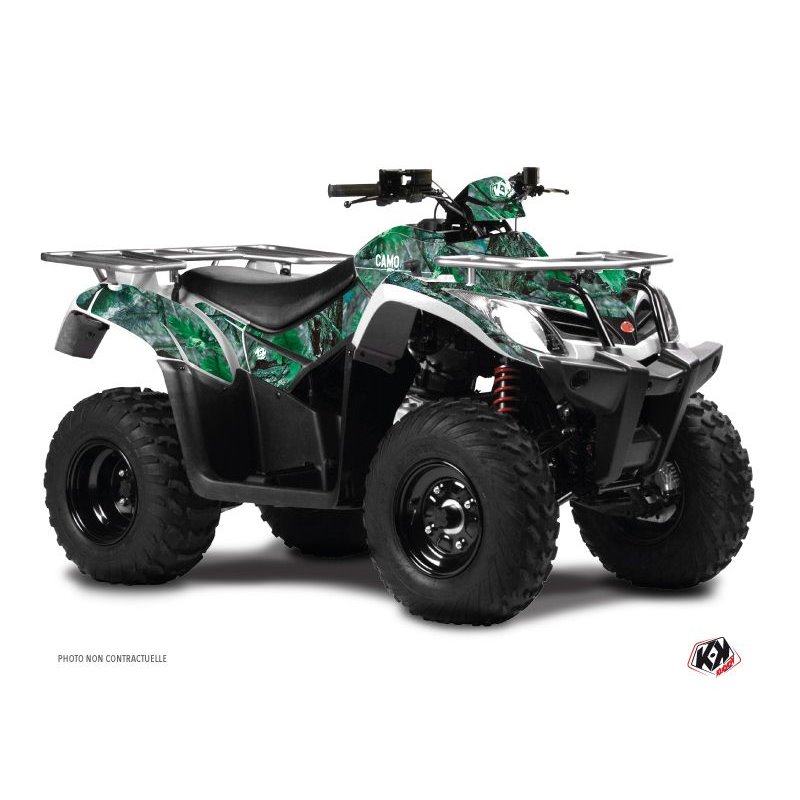Kit Déco Quad Camo Kymco 400 MXU Vert (2008-2017)