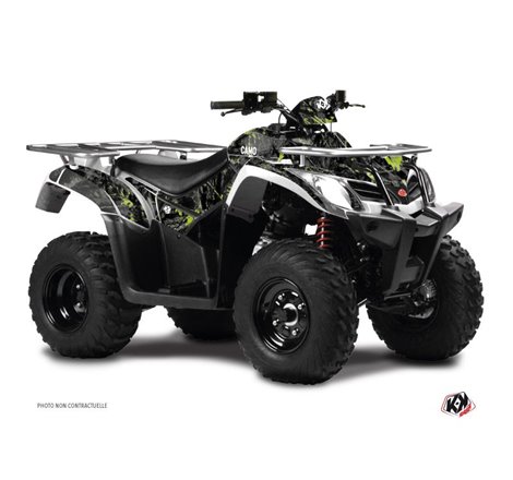 Kit Déco Quad Camo Kymco 400 MXU Noir Vert (2008-2017)