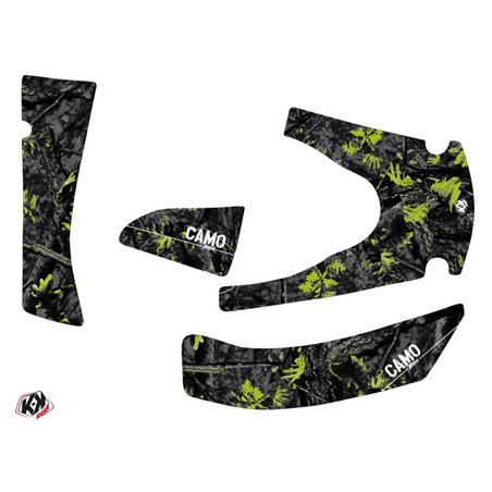 Kit Déco Quad Camo Kymco 400 MXU Noir Vert (2008-2017)