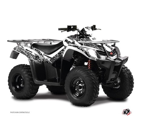 Kit Déco Quad Predator Kymco 400 MXU Blanc (2008-2017)