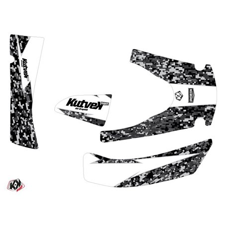 Kit Déco Quad Predator Kymco 400 MXU Blanc (2008-2017)