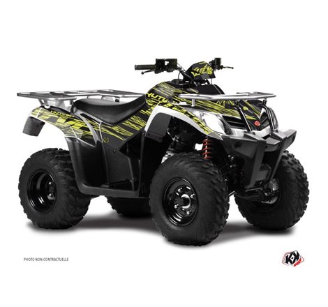Kit Déco Quad Eraser Kymco 400 MXU Neon Gris (2008-2017)